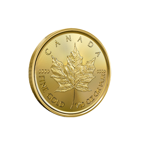 2025 5oz Canadian Gold Maple Leaf Coin (BU)