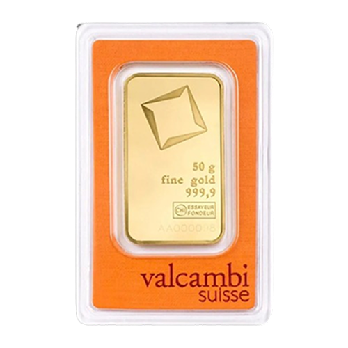50 Gram Valcambi Suisse Gold Bar - Image 3