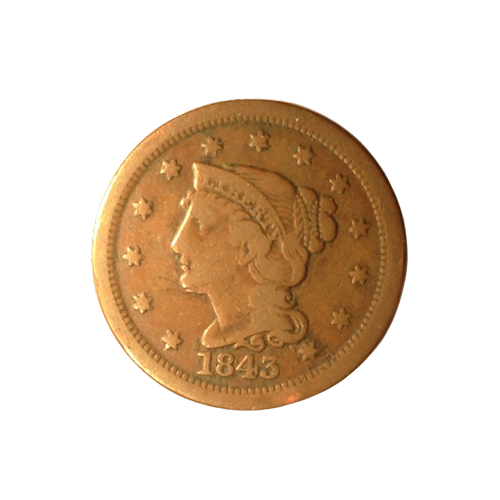 Large Cent ( Gold coin )