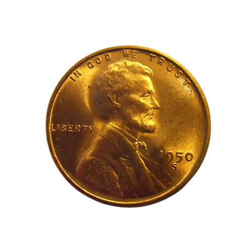 Lincoln cents ( Gold Coin )