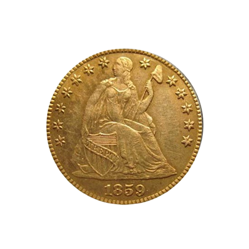 Seated dimes ( Gold Coins )