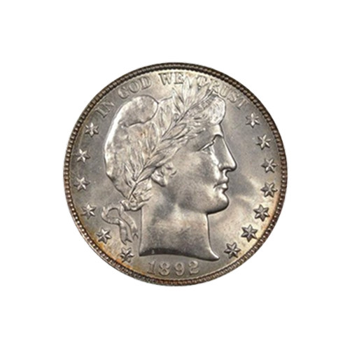 Barbar seated ( Silver Coin )