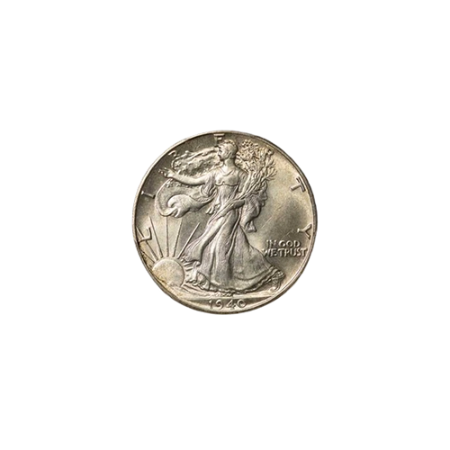 liberty walking ( Silver Coin )